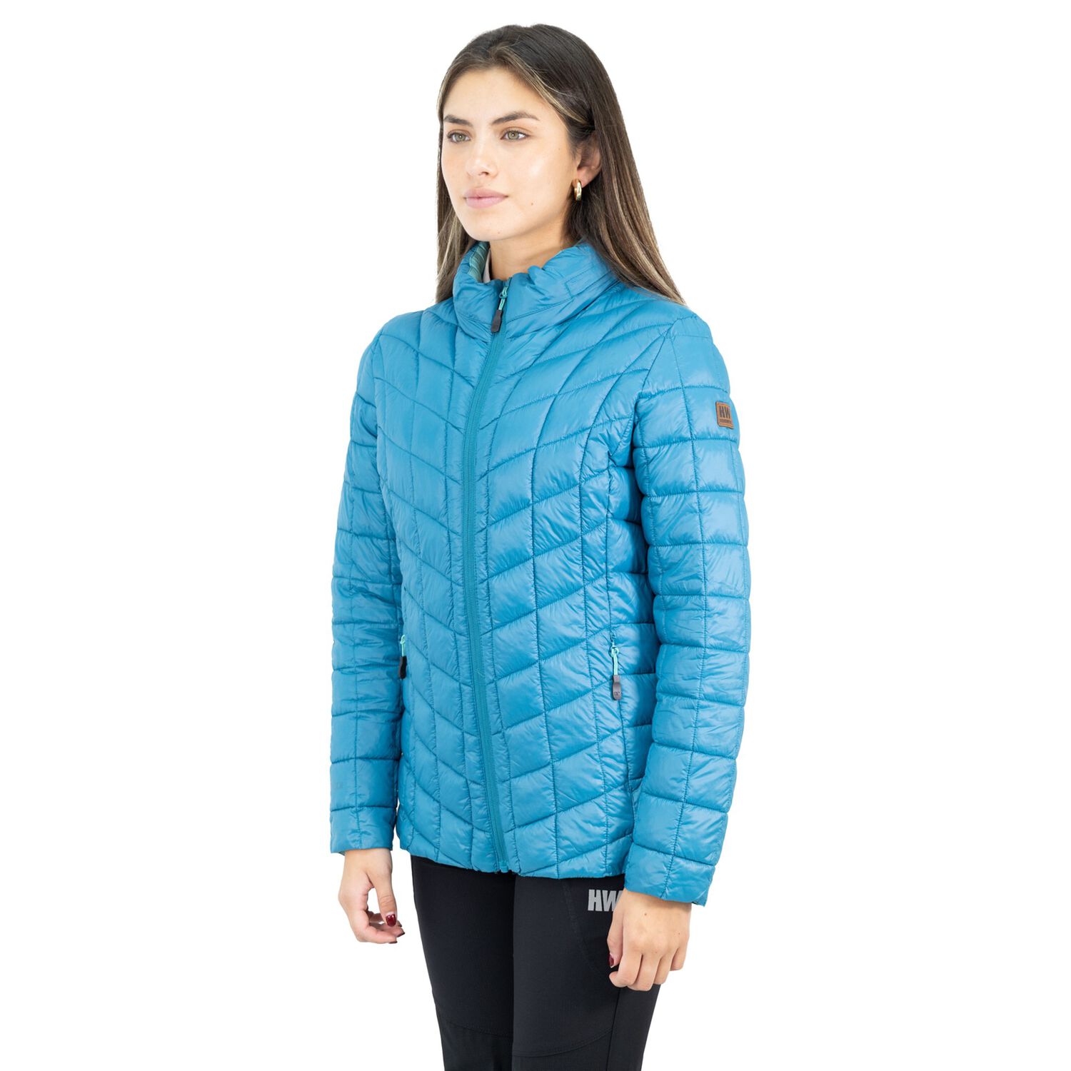 Parka Insulada Hw Traveler Mujer Petroleo image number 3.0